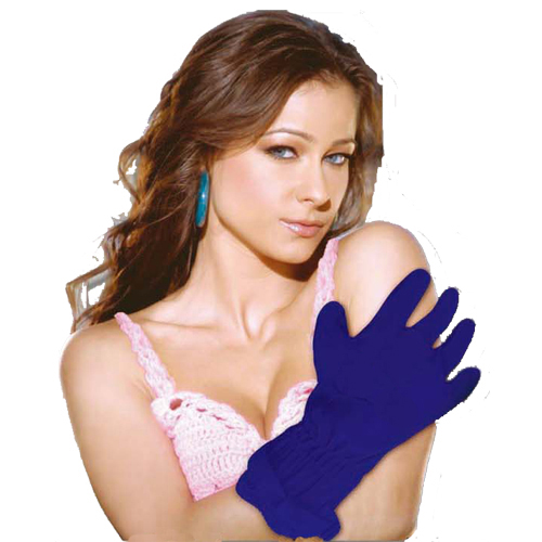 Desire Romantic Touch Massage Gloves 6 Function - Purple